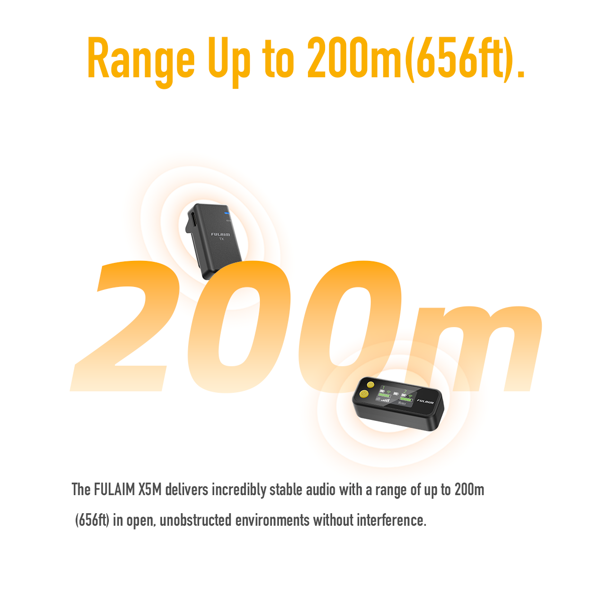 FULAIM X5M Wireless Lavalier Microphone System