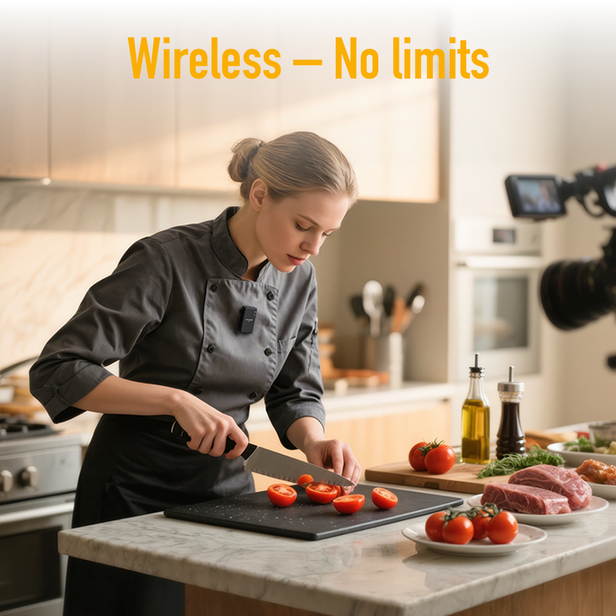 FULAIM X5M Wireless Lavalier Microphone System