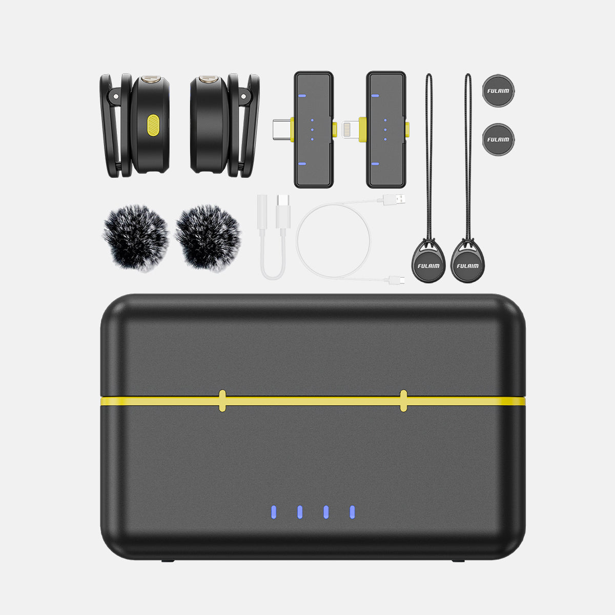 Fulaim X3 Wireless Magnetic Microphone System